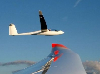 Vol a voile en formation